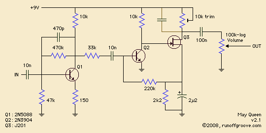 Treble Booster / Overdrive from May Queen