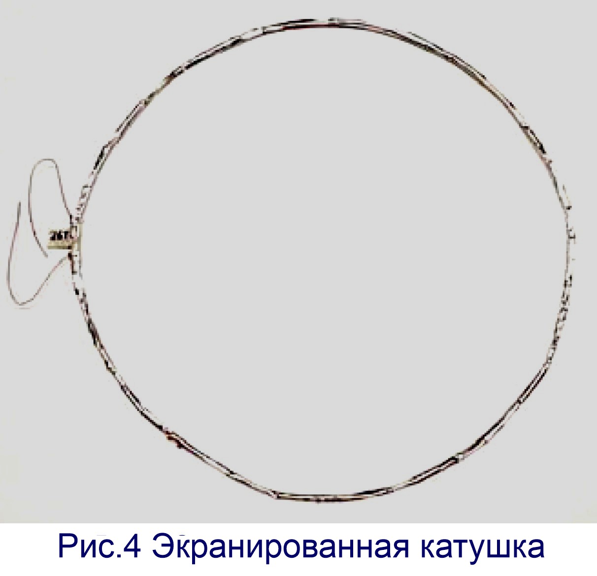 Катушка импульсного металлоискателя 