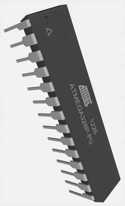 Внешний вид и назначение выводов Atmega8